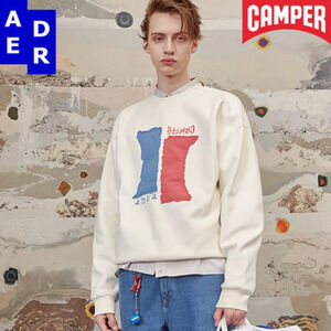 ADERERROR | Unisex Street Style Long Sleeves Cotton Sweatshirts